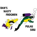 Dans Nasty Frogmen logo – SSI centre in Pulau Sibu